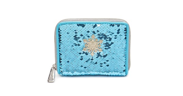 Disney Frozen Elsa Reversible Sequin Wallet