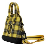 Loungefly - Harry Potter: Hufflepuff Patch Varsity Plaid Crossbody Bag