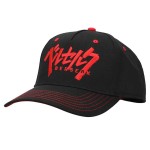 Berserk - Logo Contract Stitching Pre-Curved Bill Snapback