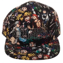 My Hero Academia - Character AOP Flat Bill Snapback