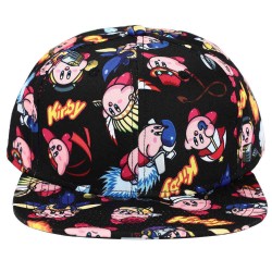 Nintendo - Kirby Powered Up AOP Sublimated Flat Bill Snapback