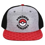 Pokemon - Twill Color Blocked Youth Flat Bill Snapback