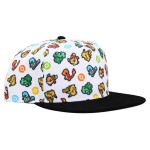Pokemon - Pixel Characters Flat Bill Snapback