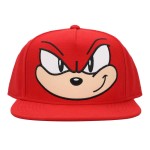 Sega - Sonic The Hedgehog: Knuckles Big Face Flat Bill Snapback