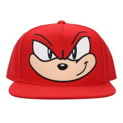Sega - Sonic The Hedgehog: Knuckles Big Face Flat Bill Snapback