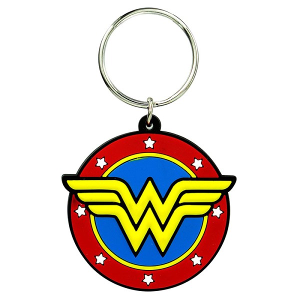 DC Comics - Wonder Woman Logo PVC Keychain
