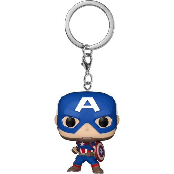 Funko - Pocket Pop! Keychain: Marvel: Captain America