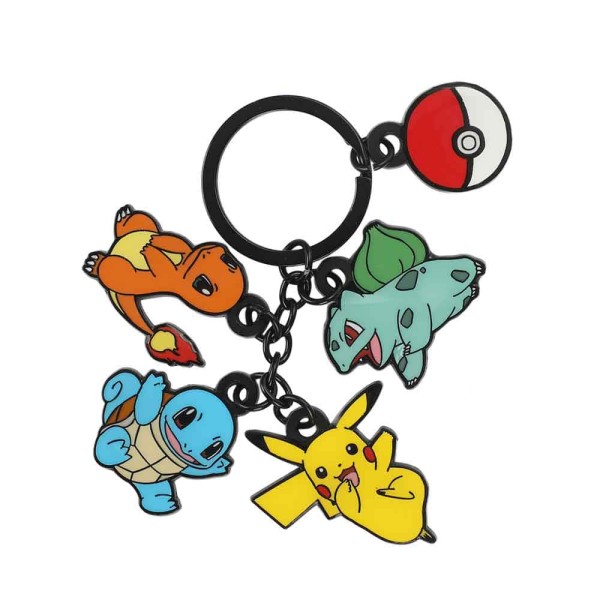 Pokemon - Multi-Charm Keychain