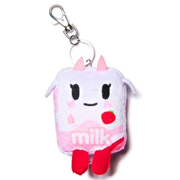 Tokidoki - Strawberry Milk Plush Keychain