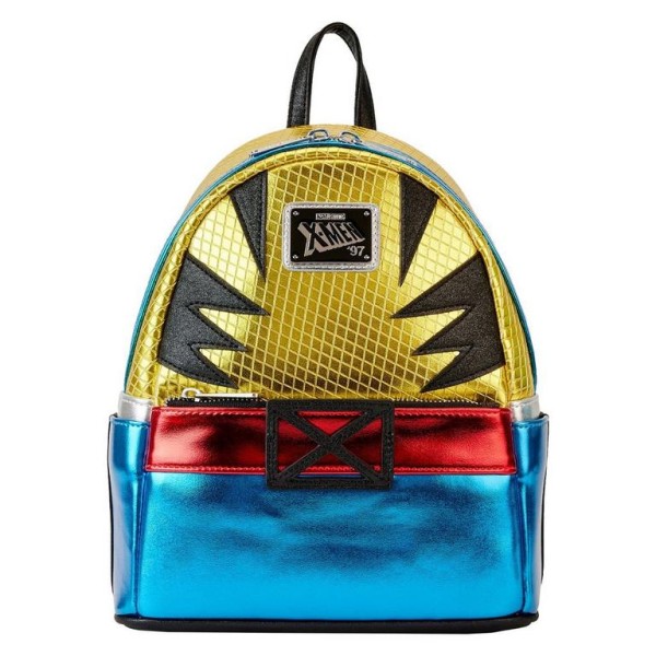 Marvel Comics - Metallic X-Men Wolverine Cosplay Mini Backpack