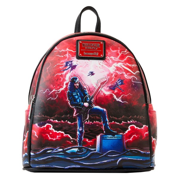 Stranger Things - Eddie Munson Tribute Glow Mini Backpack Stranger Things - Eddie Munson Tribute Glow Mini Backpack
