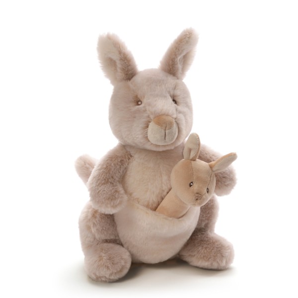 Gund - Kangaroo And Rattle Plush
