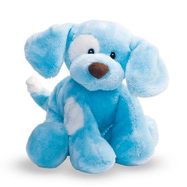 Gund - Spunky Dog Blue 8" Plush