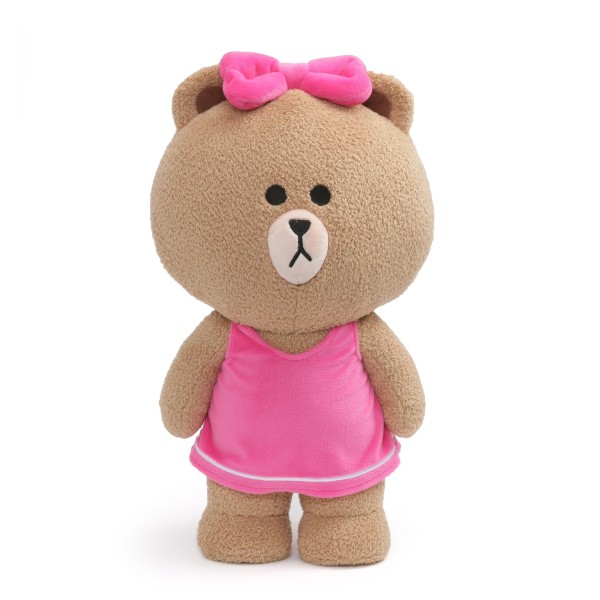 Line Friends - Choco Standing 14" Plush