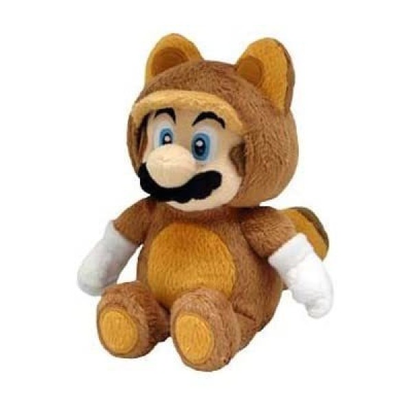 Nintendo - Super Mario Bros: Tanooki Mario 8" Inches Plush