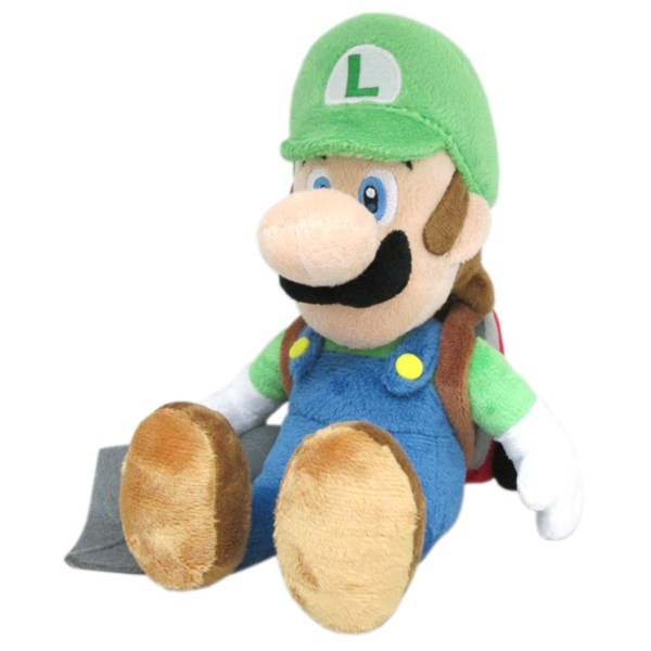 Nintendo - Luigis Mansion: Luigi Poltergust 5000 7" Inches Plush