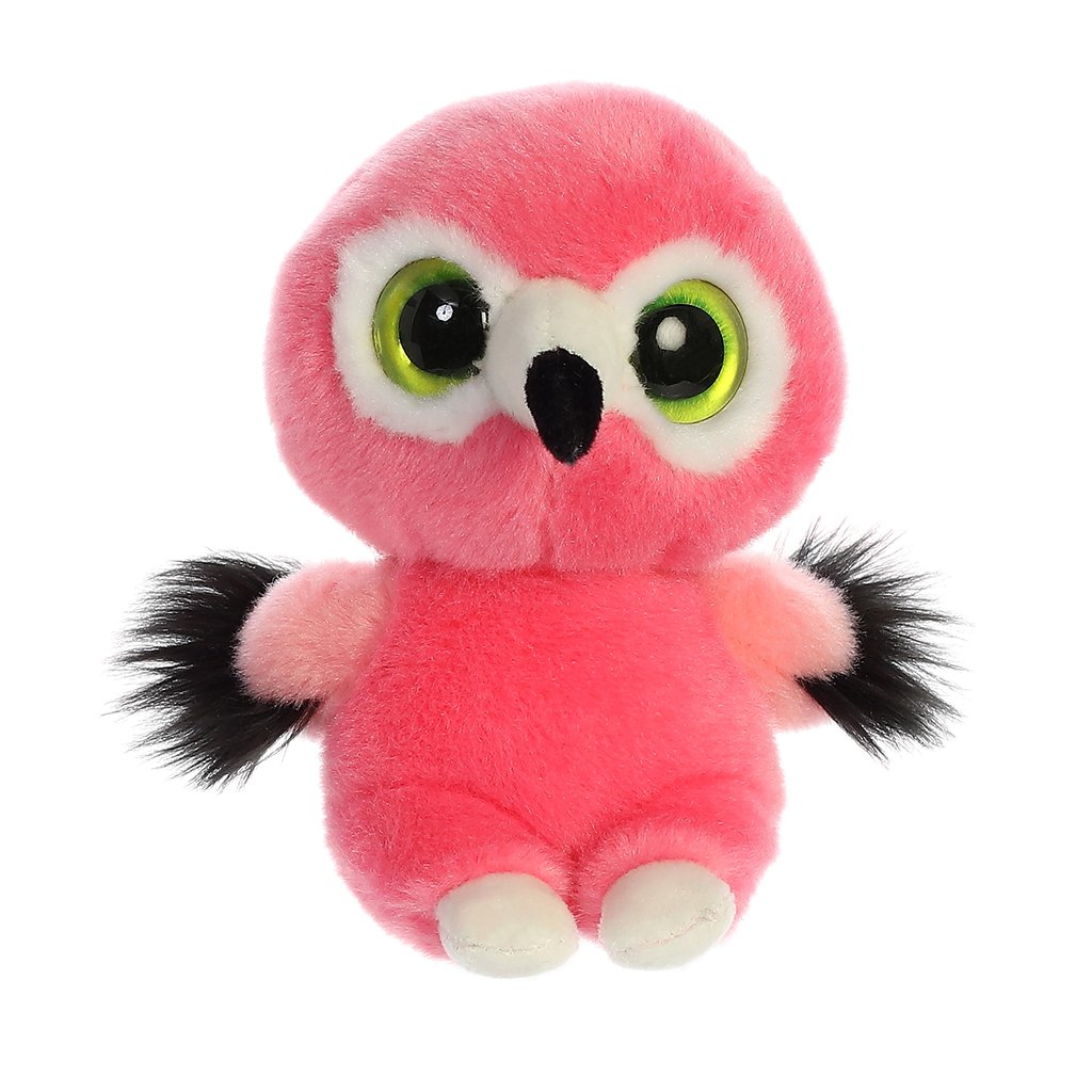 YooHoo Mango Flamingo Plüschtier 12,5 Cm Pink - Kuscheltier Aus Der Netflix-Serie, Weich & Handwaschbar