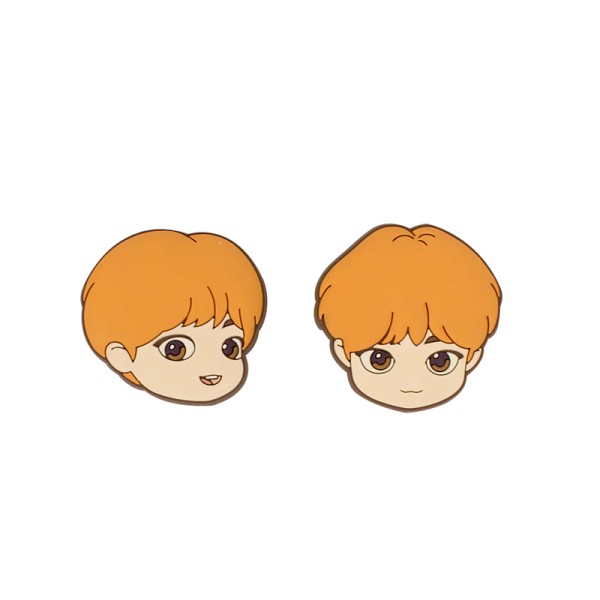 BTS - TinyTan Dynamite Rubber Badge Pin: Jin