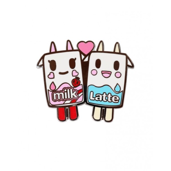 Tokidoki - Enamel Pin Latte Strawberry Milk
