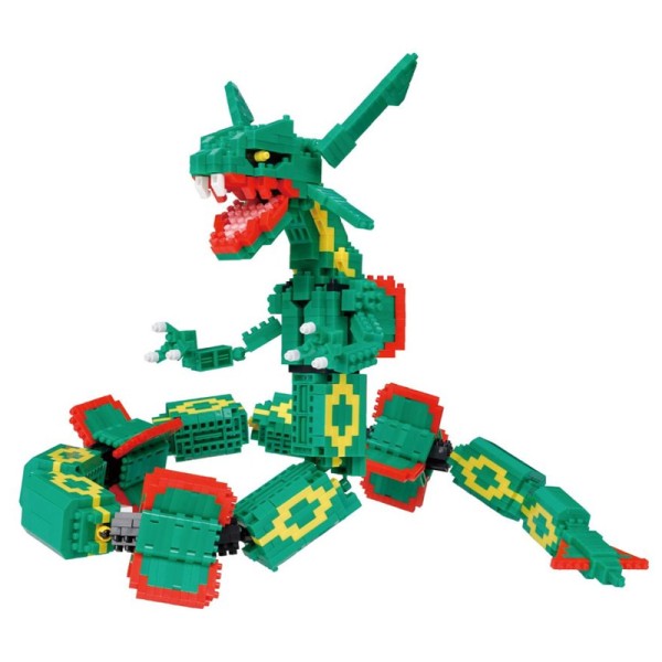 Bandai - Nanoblock: Pokemon: Rayquaza Extreme Deluxe Edition