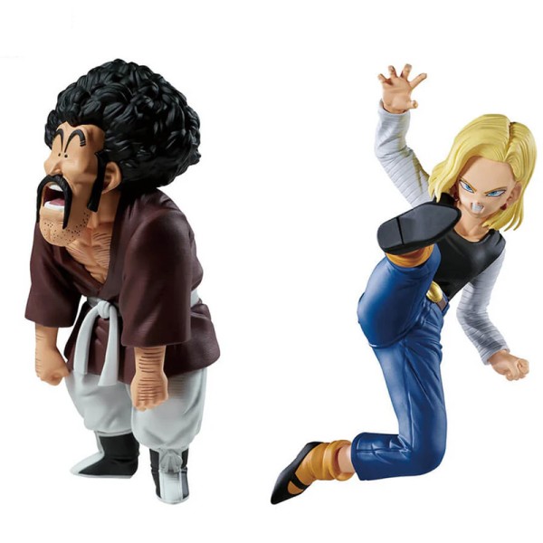 Banpresto - Dragon Ball Z: Match Makers: Android 18 vs Mr. Satan