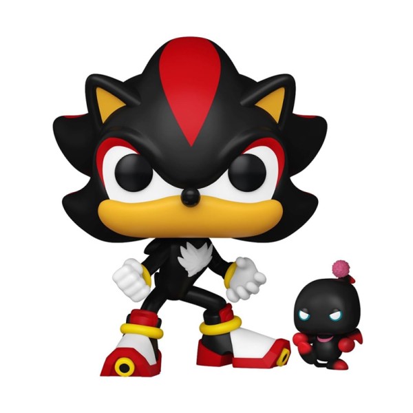 Funko - Pop! Games: Sonic The Hedgehog - Shadow With Dark Chao