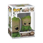 Funko - Pop! Marvel: We Are Groot - Groot as Hulk