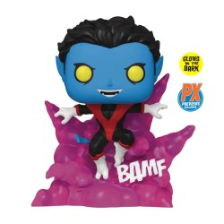 Funko - Pop! Marvel: X-Men - Nightcrawler Deluxe GITD PX Exclusive