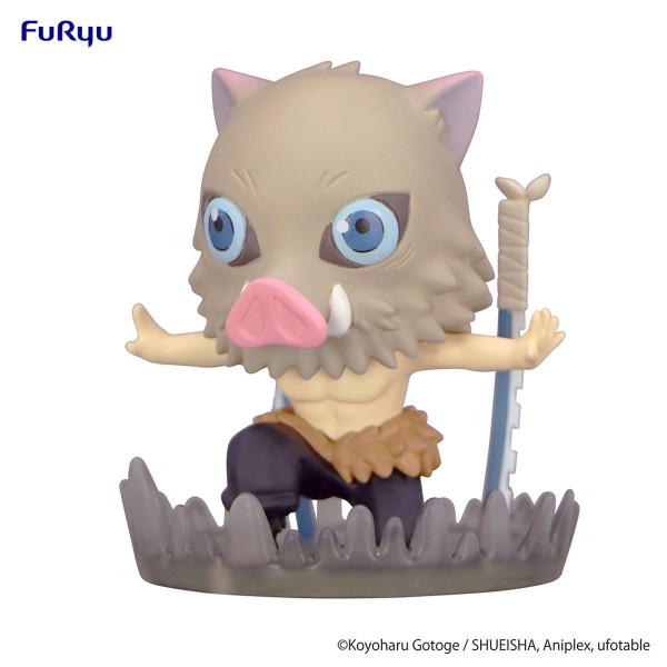 Furyu - Demon Slayer: Kimetsu no Yaiba: Hold Figure - Inosuke Hashibira Furyu - Demon Slayer: Kimetsu no Yaiba: Hold Figure - Inosuke Hashibira