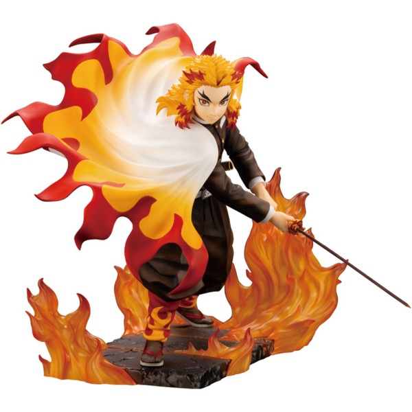 Kotobukiya - Demon Slayer: Kimetsu no Yaiba - Kyojuro Rengoku ARTFX Statue