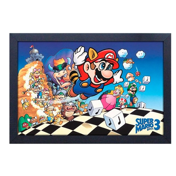 Nintendo - Super Mario Bros. 3 - Framed Print