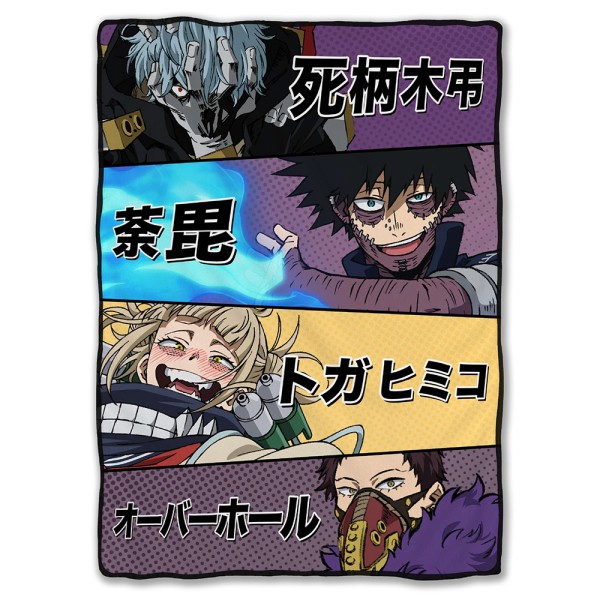 My Hero Academia: Boku No Hero - Villains Throw Blanket