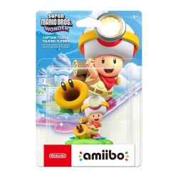 Nintendo - Amiibo: Super Mario Bros. Wonder: Toad & Talking Flower