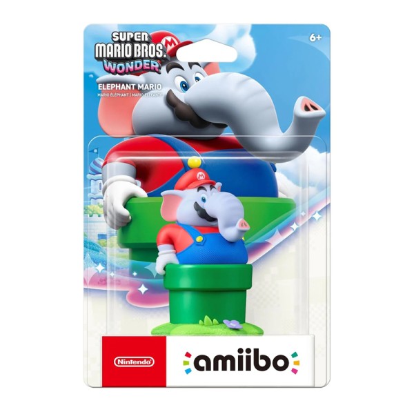 Nintendo - Amiibo: Super Mario Bros. Wonder: Elephant Mario